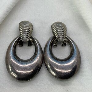 Vintage Convertible Silver Earrings